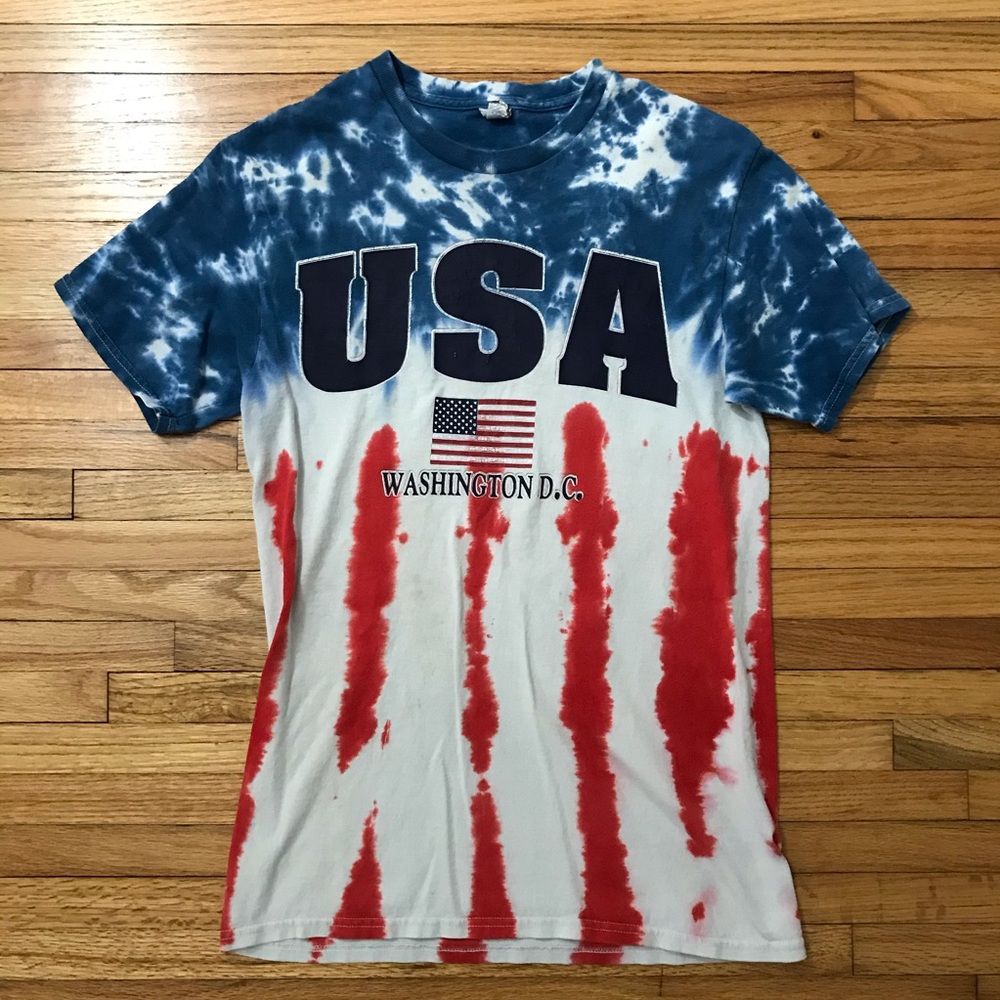 Tie Dye USA Washington DC T-Shirt